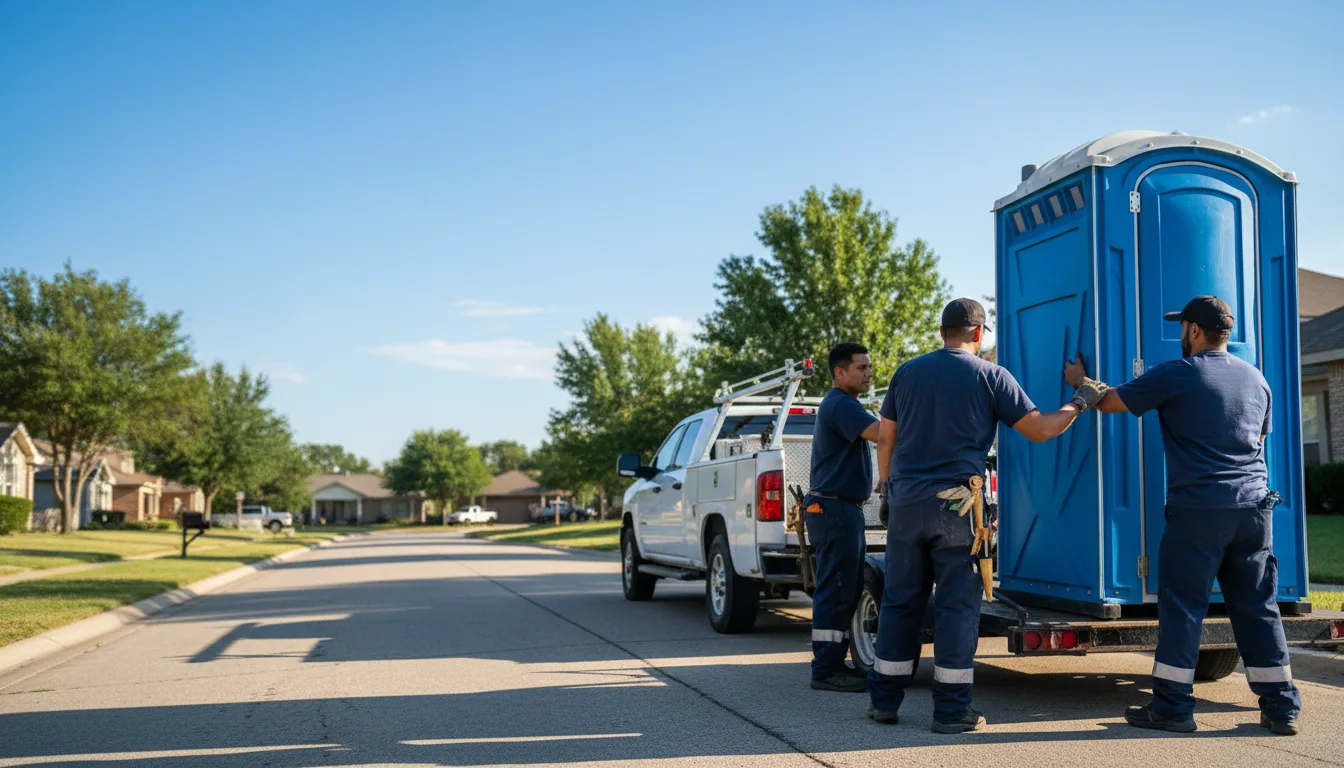 Portable Toilet Rental in Schererville, IN near me